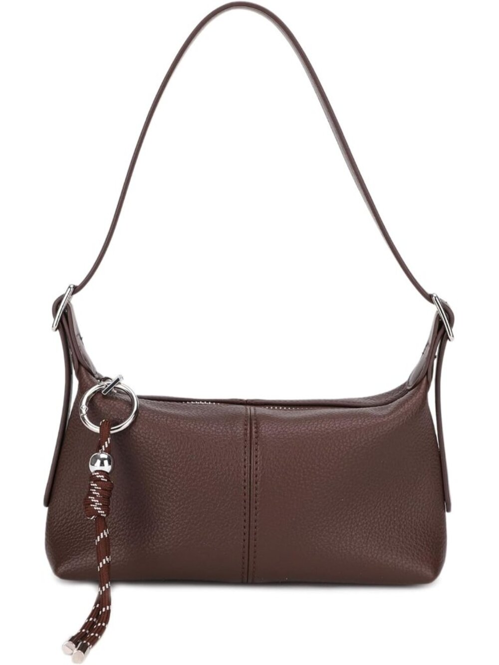 Premium Vegan Leather Small Crossbody Purse for Women Trendy Hobo Bags with Dual